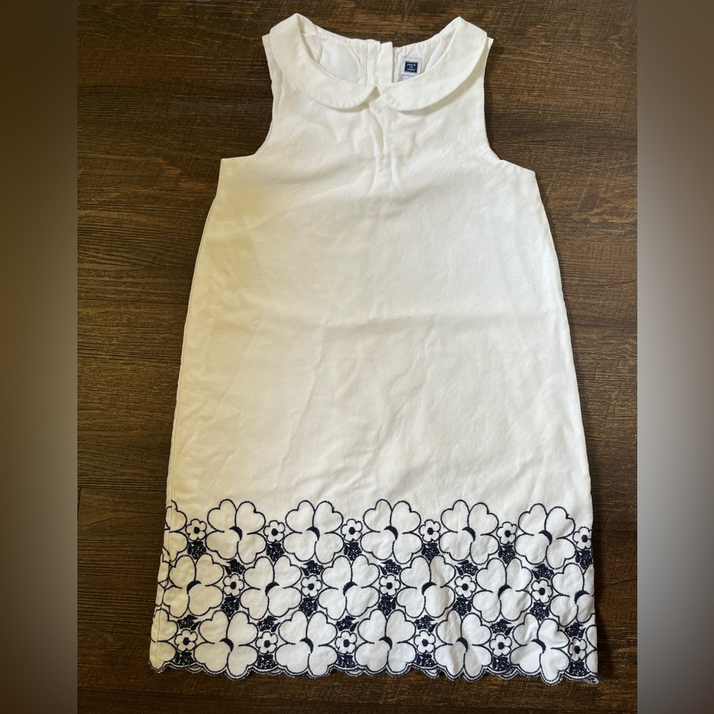 Janie and Jack White and Blue Dress